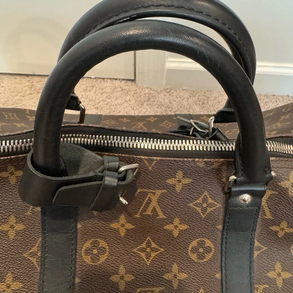 Louis Vuitton Monogram Keepall Bandoulière 55 Duffel Bag - Picture 3 of 10